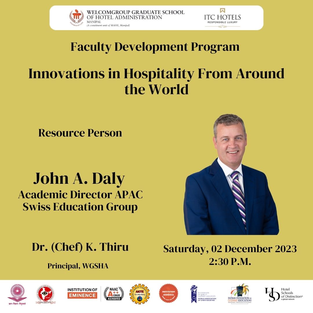 FDP on Innovations in Hospitality From Around the World