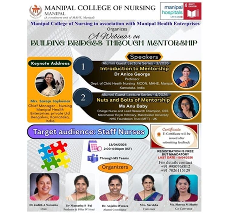 Webinar on: Building Bridges through Mentorship