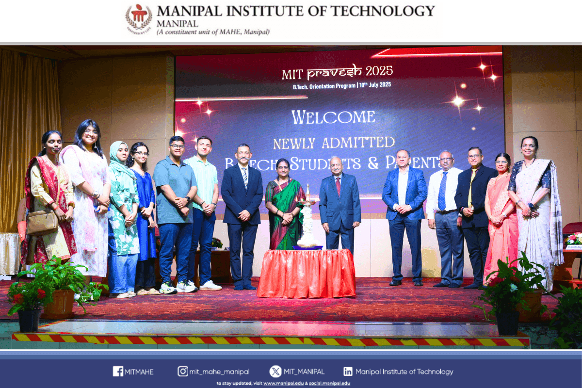 MIT Manipal Hosts Orientation Program: Alumnus and Godrej CEO Shares Inspiring Homecoming Reflections