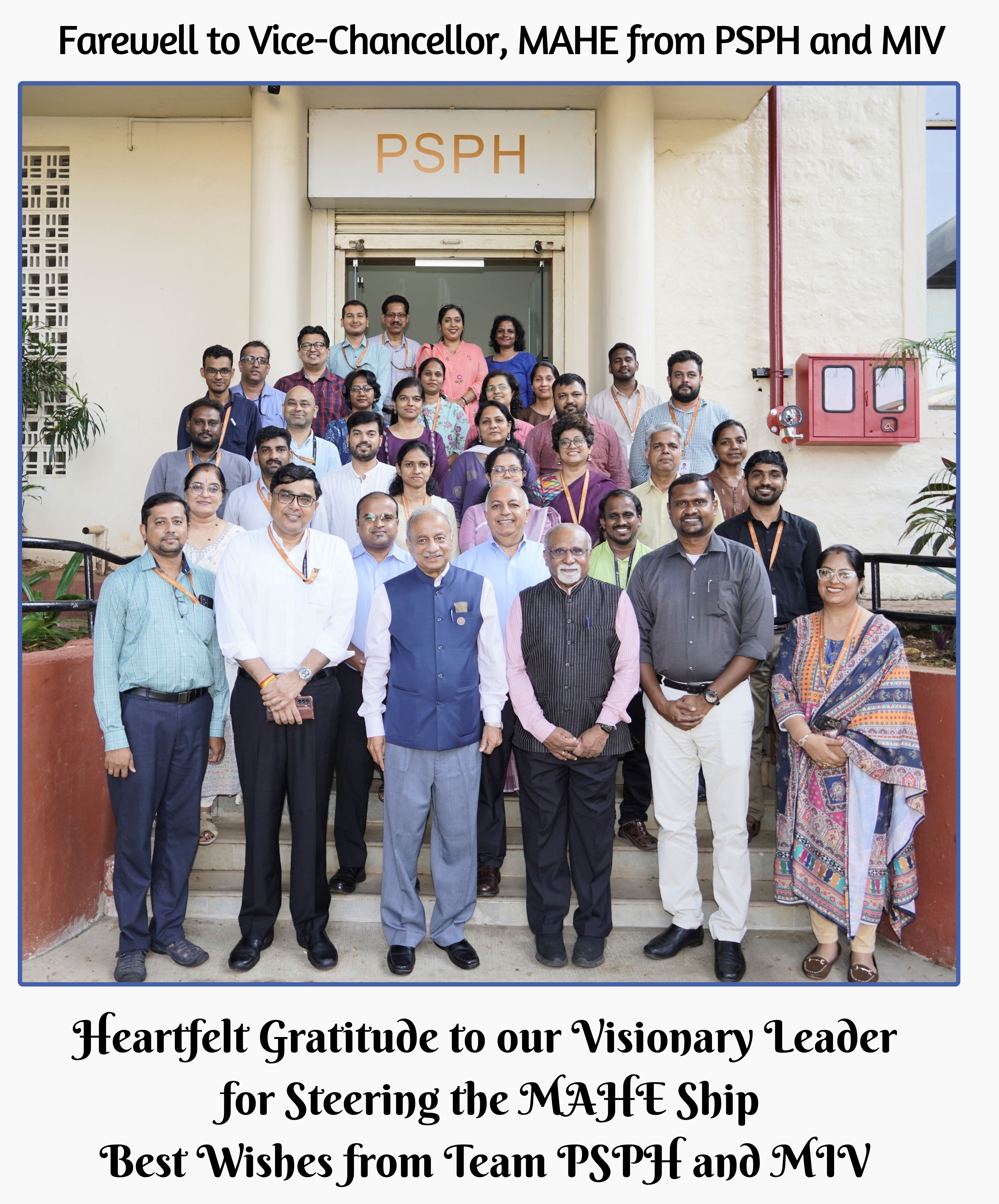 Farewell to Vice-Chancellor, MAHE: April 22, 2026