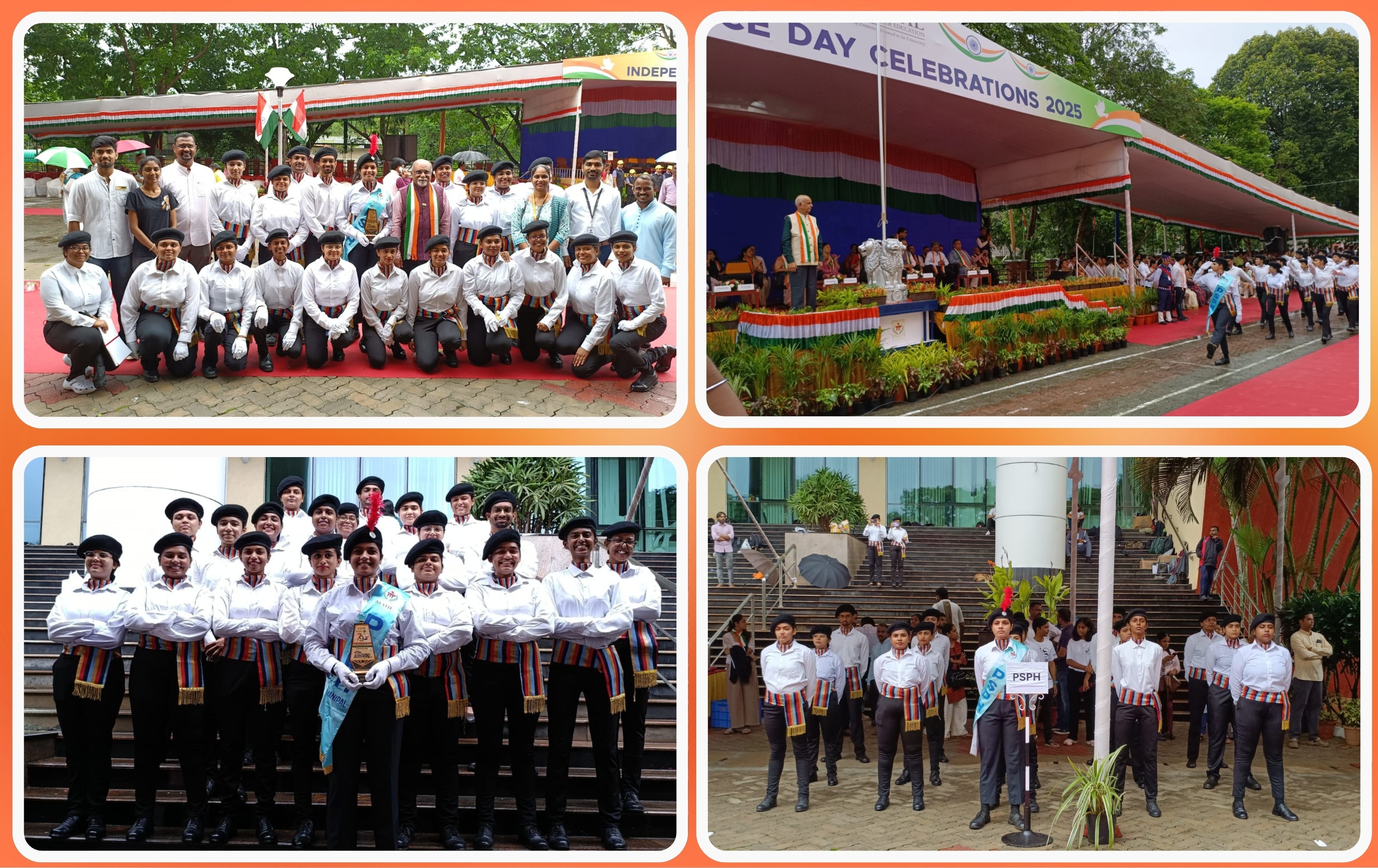 PSPH Students Won the Participation Award in the Independence Day March Past Parade: August 15, 2025