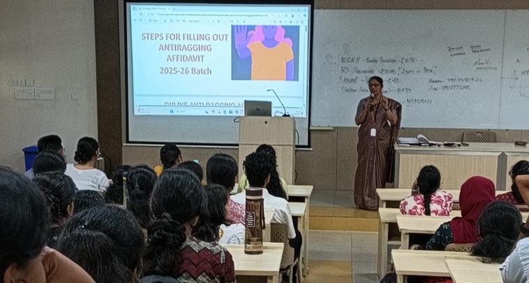 REPORT ON OBSERVATION OF ANTIRAGGING WEEK (12 - 18 AUGUST 2025)